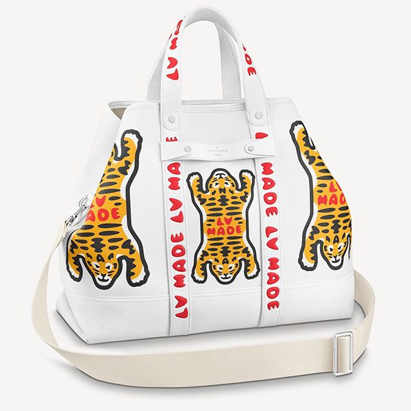 22SS 新作ルイヴィトン トロリートート 偽物 NIGO ビッグ 2色 M59366